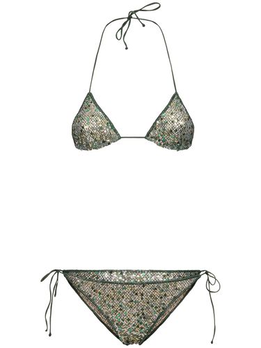 Embellished Triangle Bikini - OSÉREE SWIMWEAR - Modalova