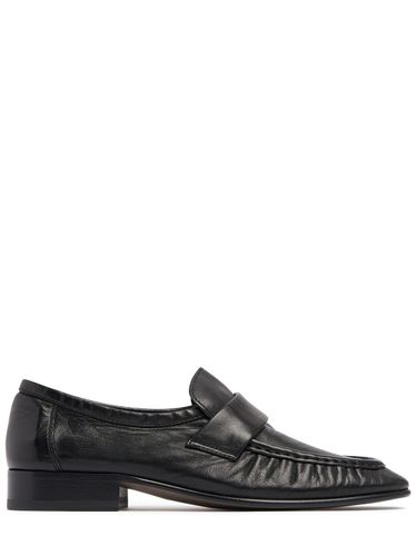 Mm Soft Leather Loafers - THE ROW - Modalova