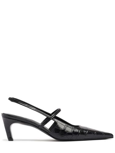 Mm The Sharp Patent Leather Slingbacks - TOTEME - Modalova