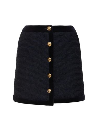 Exclusive Lusitano Bouclé Mini Skirt - BLAZÉ MILANO - Modalova