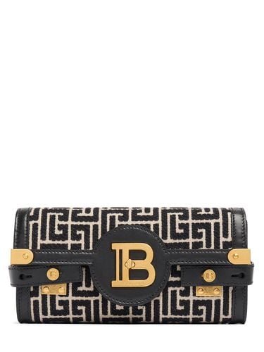 Bbuzz 23 Monogram Jacquard Clutch - BALMAIN - Modalova