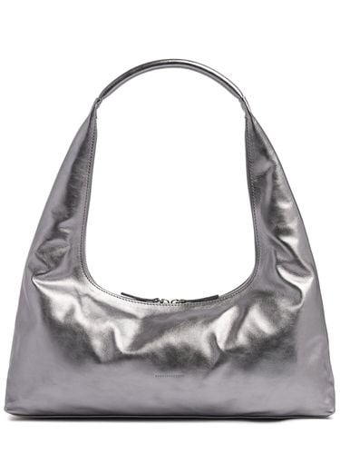 Large Hobo Plain Leather Shoulder Bag - MARGE SHERWOOD - Modalova