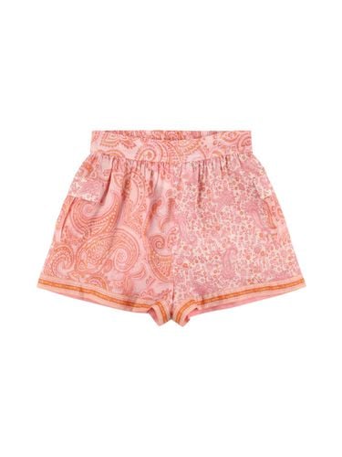 Shorts De Algodón Estampados - ZIMMERMANN - Modalova