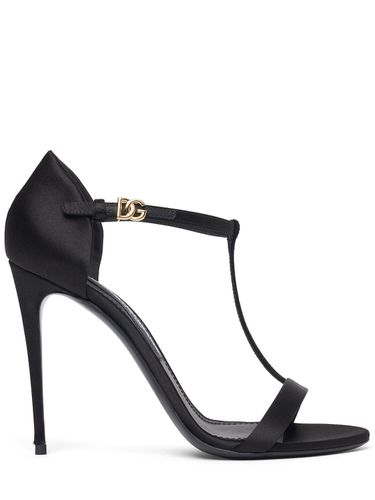 Mm Keira Satin Sandals - DOLCE & GABBANA - Modalova