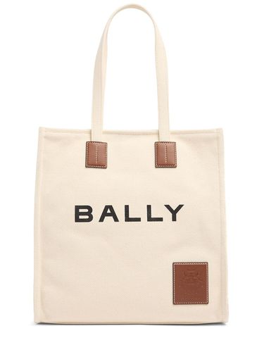 Akelei Canvas Tote Bag - BALLY - Modalova