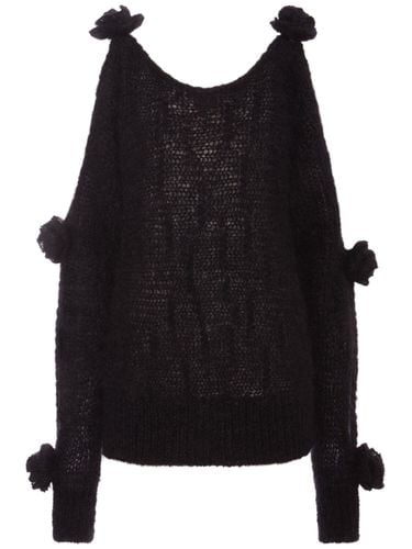 Strickpullover Mit Ausgeschnittenen Ärmeln - BLUMARINE - Modalova