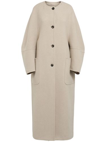 Album Collarless Cashmere Long Coat - MAX MARA - Modalova