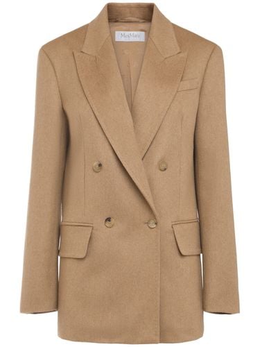 Falster Double Breast Camel Blazer - MAX MARA - Modalova