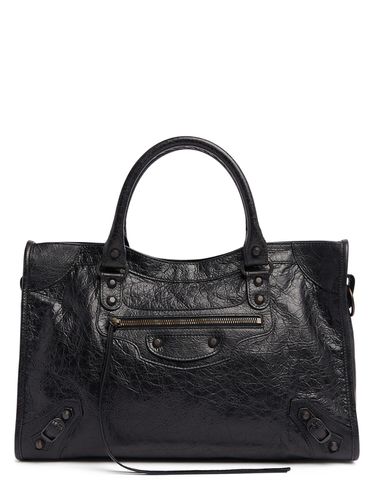 Medium Le City Arena Storico Leather Bag - BALENCIAGA - Modalova