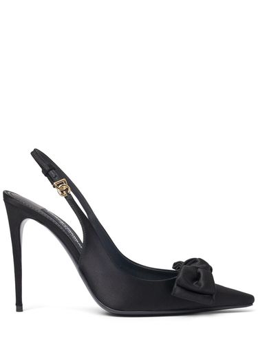 Mm Mun Satin Slingbacks - DOLCE & GABBANA - Modalova