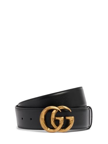 Cm Gg Marmont Leather Belt - GUCCI - Modalova