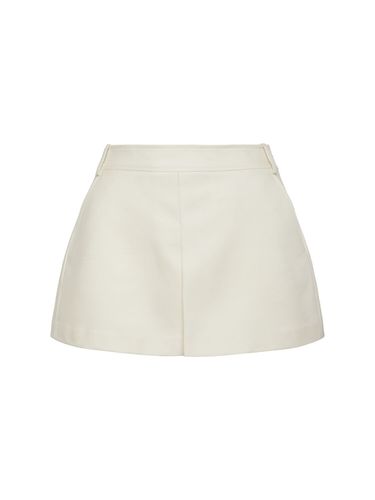 Wool & Silk Twill Pleated Skort - TOM FORD - Modalova