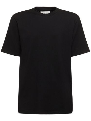 Logo Print Cotton Jersey T-shirt - JIL SANDER - Modalova