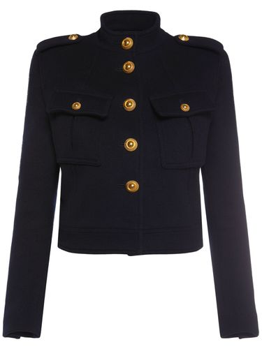 Wool & Cashmere Military Jacket - TOM FORD - Modalova