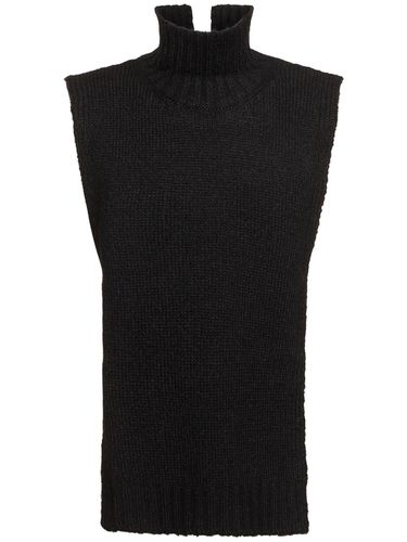 Gilet In Maglia A Collo Alto - JIL SANDER - Modalova