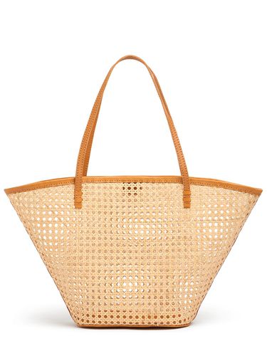 Lou Rattan Tote Bag - BEMBIEN - Modalova