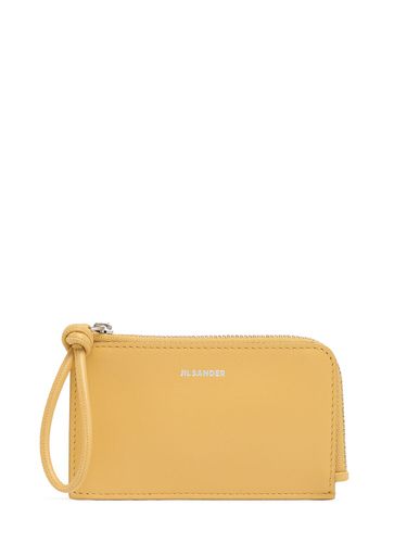 E/w Giro Envelope Leather Wallet - JIL SANDER - Modalova