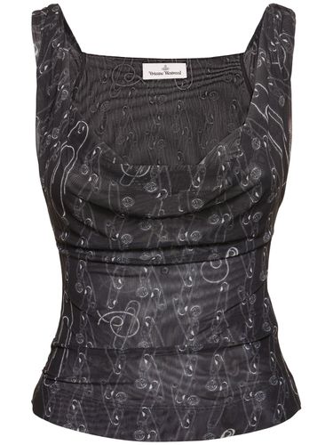 Anna Printed Jersey Top - VIVIENNE WESTWOOD - Modalova