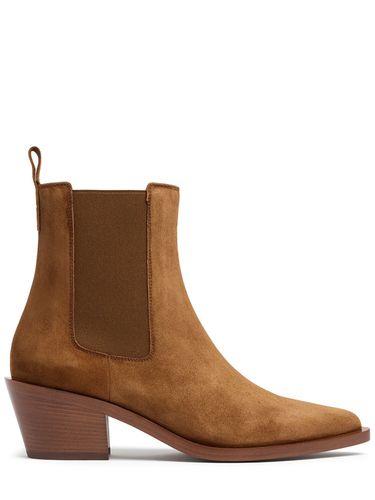 Mm Suede Ankle Boots - GIANVITO ROSSI - Modalova