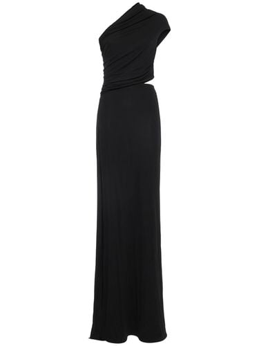 Viscose Jersey Crepe Long Dress - DSQUARED2 - Modalova