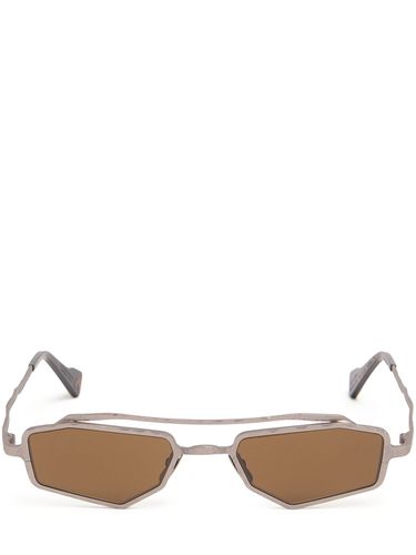 Z23 Squared Metal Sunglasses - KUBORAUM BERLIN - Modalova