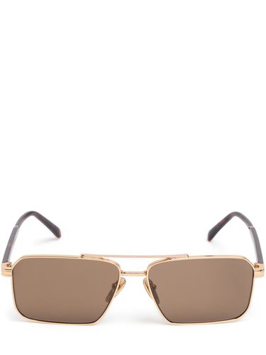 Square Acetate Sunglasses - PRADA - Modalova