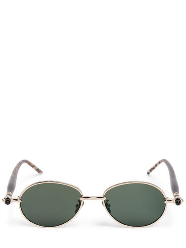 P72 Metal & Acetate Round Sunglasses - KUBORAUM BERLIN - Modalova