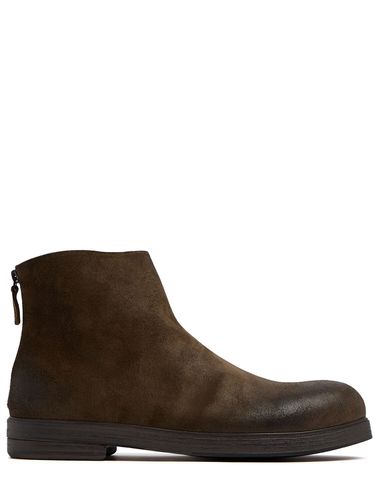 Zucca Zeppa Leather Boots - MARSELL - Modalova