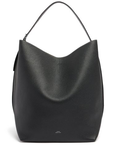 Bolso Tote Belted De Piel De Grano - TOTEME - Modalova