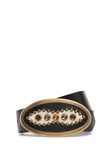 Cm Rodeo Studded Leather Belt - HTC LOS ANGELES - Modalova