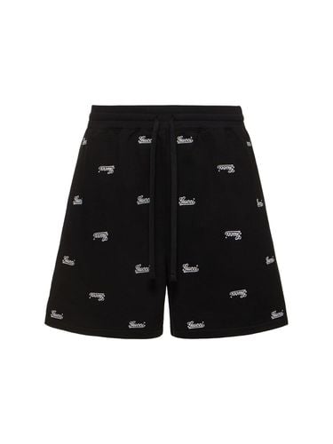 Shorts Aus Baumwolljersey - GUCCI - Modalova