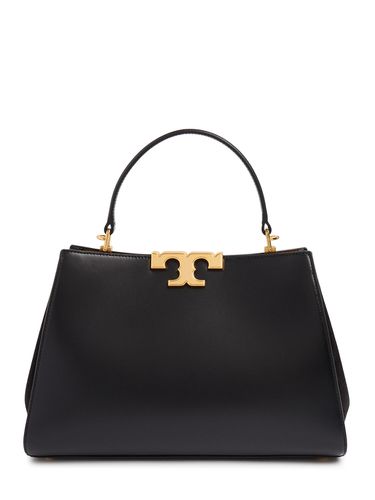 Eleanor Satchel Leather Tote Bag - TORY BURCH - Modalova