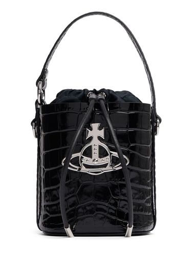 Daisy Saffiano Leather Bucket Bag - VIVIENNE WESTWOOD - Modalova