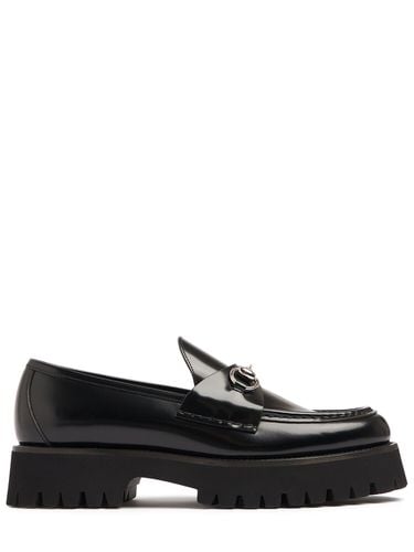 Mm Hohe Loafer Aus Leder „sylke“ - GUCCI - Modalova