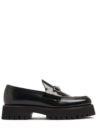 Mm Sylke Leather Loafers - GUCCI - Modalova