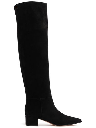 Mm Suede Over-the-knee Boots - GIANVITO ROSSI - Modalova