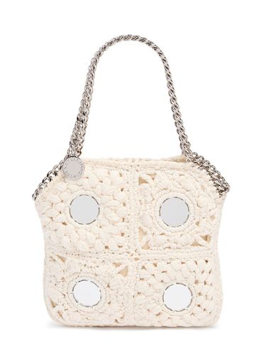 Mini Crochet Shoulder Bag W/mirrors - STELLA MCCARTNEY - Modalova