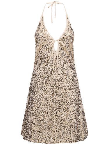 Magnolia Embellished Mini Dress - ROTATE - Modalova