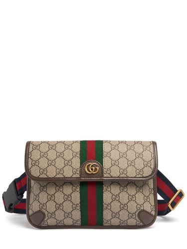 Gg Supreme Cotton Blend Belt Bag - GUCCI - Modalova