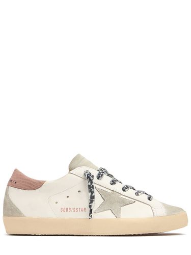 Mm Hohe Ledersneakers "super-star" - GOLDEN GOOSE - Modalova