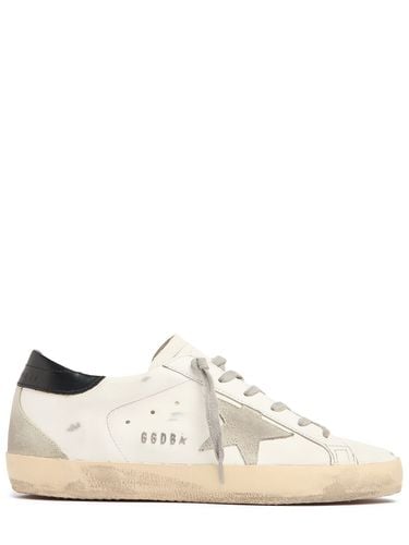 Sneakers Super-star In Pelle E Camoscio 20mm - GOLDEN GOOSE - Modalova