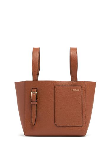 Mini Bucket Leather Top Handle Bag - VALEXTRA - Modalova