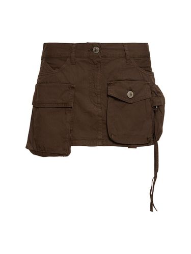 Canvas Cargo Mini Skirt - THE ATTICO - Modalova