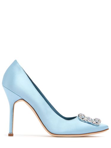 Mm Hangisi Satin Pumps - MANOLO BLAHNIK - Modalova