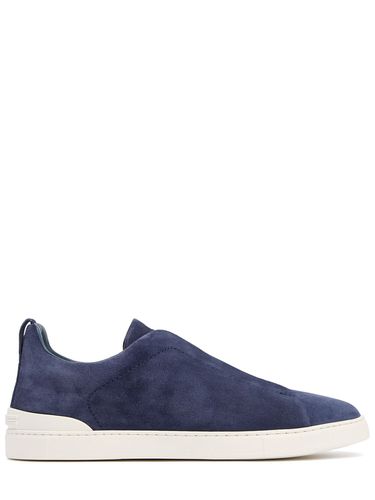 Sneakers Low-top Triple Stitch In Pelle - ZEGNA - Modalova