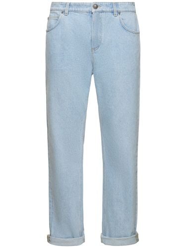 Regular Fit Denim Jeans - BALMAIN - Modalova