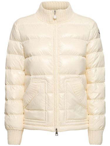 Piumino Arcelot In Nylon Laqué - MONCLER - Modalova