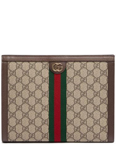 Ophidia Gg Supreme Squared Zip Pouch - GUCCI - Modalova