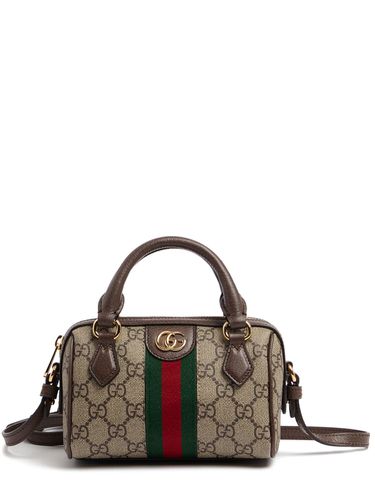 Mini Beuteltasche Aus Canvas "ophidia Gg" - GUCCI - Modalova