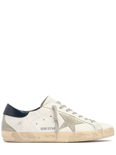 Sneakers Super Star De Piel Y Ante - GOLDEN GOOSE - Modalova